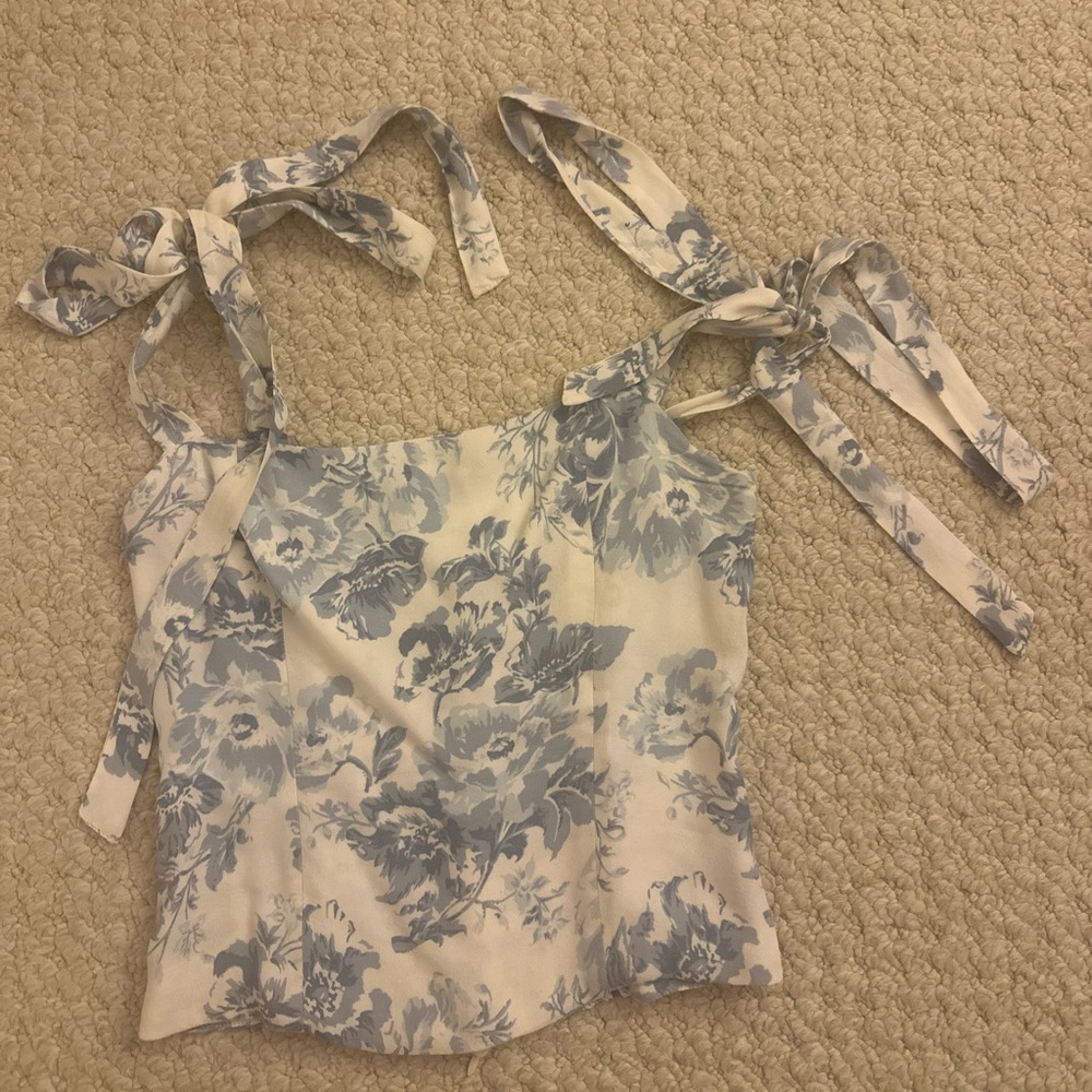 reformation ellora top